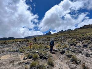Climbing Mount Kenya 38