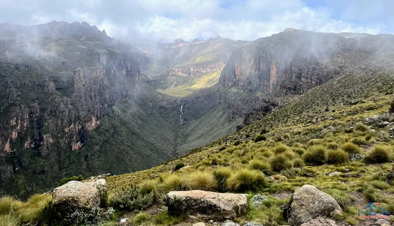 Climbing Mount Kenya 32