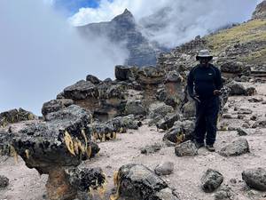 Climbing Mount Kenya 36