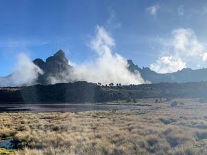 Climbing Mount Kenya 47